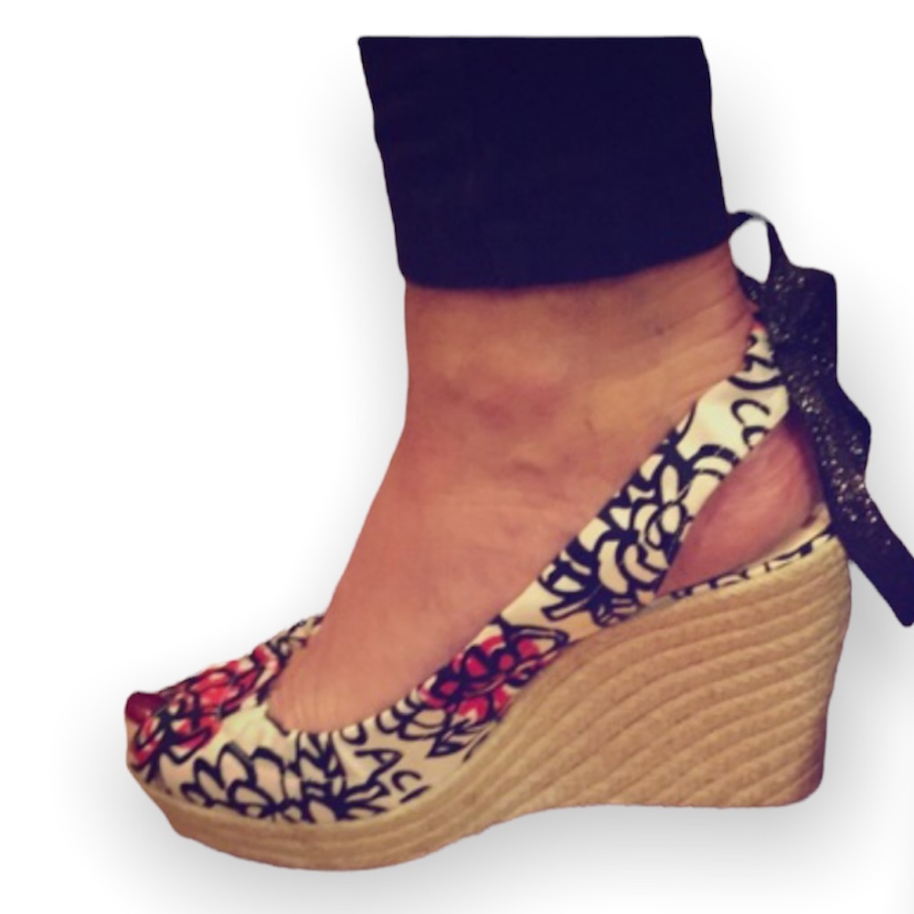 Coach Poppy espadrille wedges Size 8.5 - Picture 12 of 13